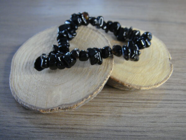 Bracelet élastique en pierre naturelle baroque – Image 49