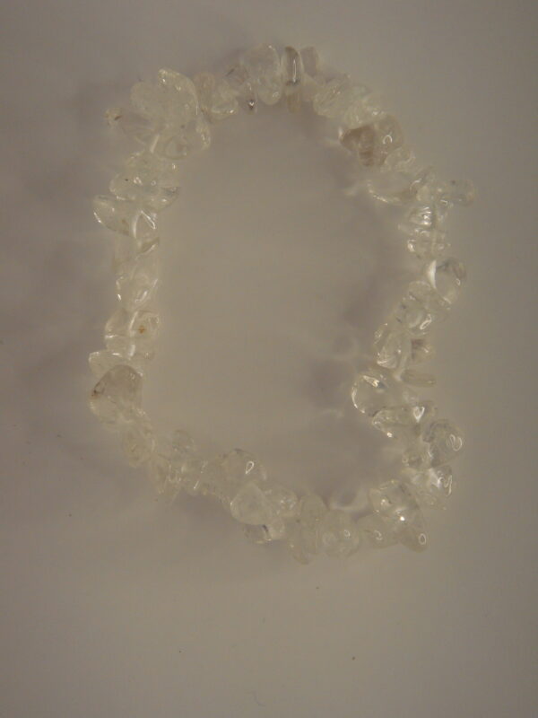Bracelet élastique en pierre naturelle baroque – Image 14