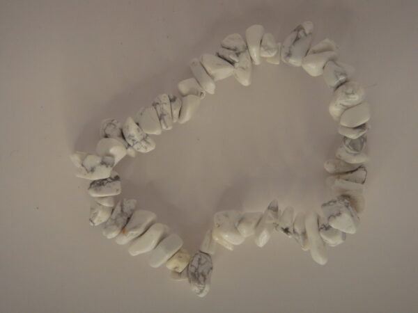 Bracelet élastique en pierre naturelle baroque – Image 16