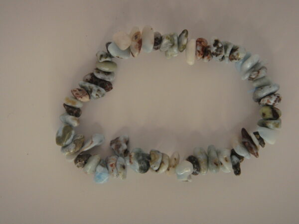 Bracelet élastique en pierre naturelle baroque – Image 24