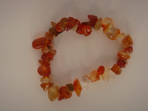 Bracelet élastique en pierre naturelle baroque – Image 12