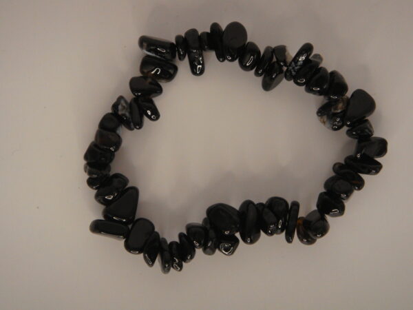 Bracelet élastique en pierre naturelle baroque – Image 50