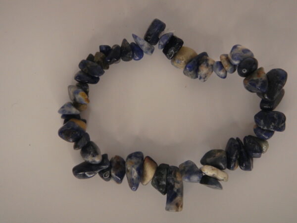Bracelet élastique en pierre naturelle baroque – Image 48