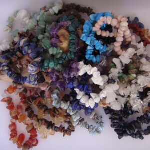 Bracelet élastique en pierre naturelle baroque
