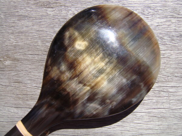 Couverts à salade en corne naturelle – Image 7