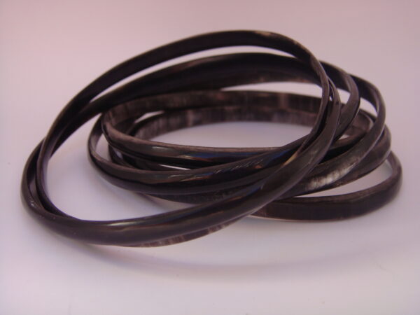 Bracelets semainiers en corne naturelle – Image 6