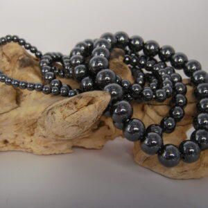 Bracelet élastique en pierre d'Hématite