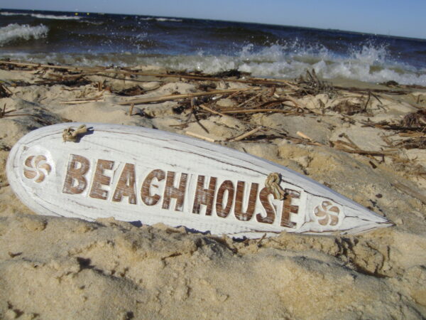Déco planche de surf en bois 30cm – Image 6