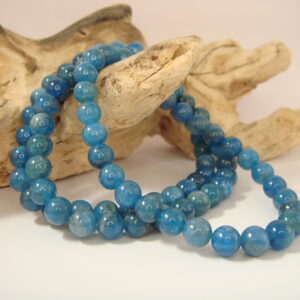 Bracelet élastique en pierre d'Apatite