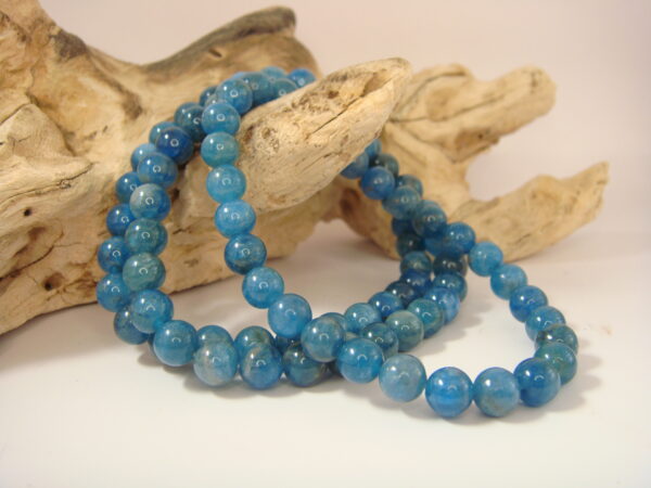 Bracelet élastique en pierre d'Apatite