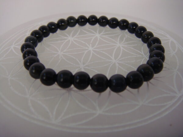 Bracelet élastique en pierre d'Œil de Tigre – Image 15