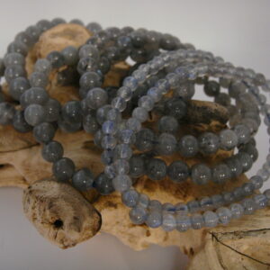 Bracelet élastique en pierre de Labradorite