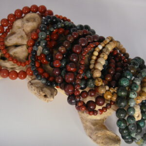 Bracelet élastique en pierre de Jaspe