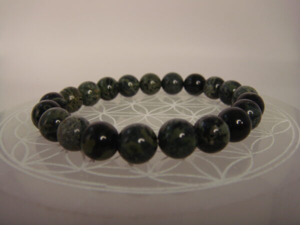 Bracelet élastique en pierre de Jaspe – Image 12
