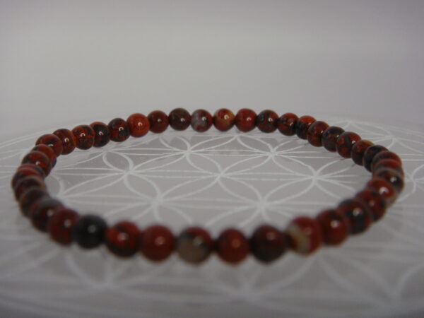 Bracelet élastique en pierre de Jaspe – Image 7