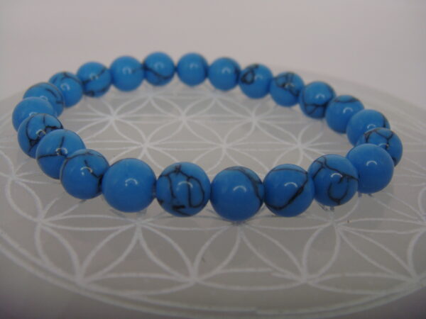 Bracelet élastique en pierre de Turkénite – Image 2