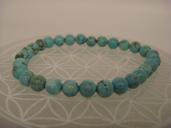 Bracelet élastique en pierre de Turkénite – Image 3