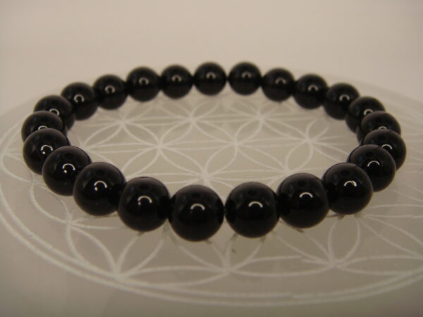 Bracelet élastique en pierre de Tourmaline – Image 2