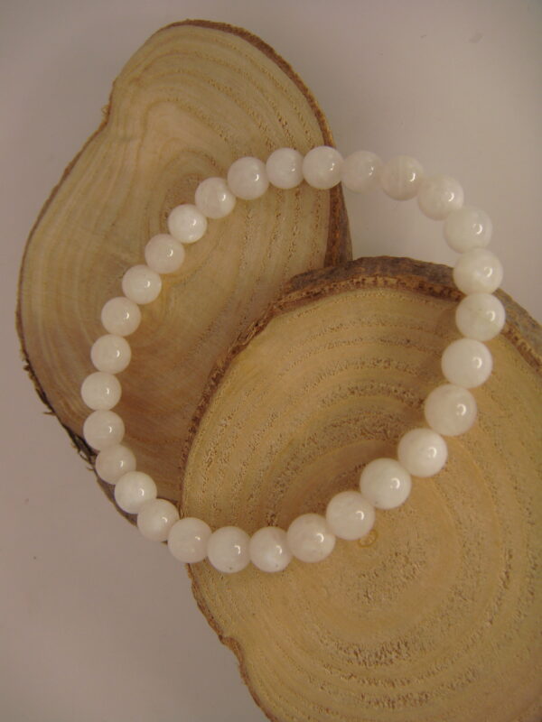 Bracelet élastique en pierre de Lune – Image 3