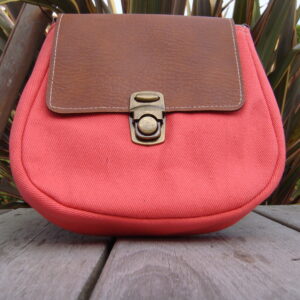Sac à main en tissu & simili cuir