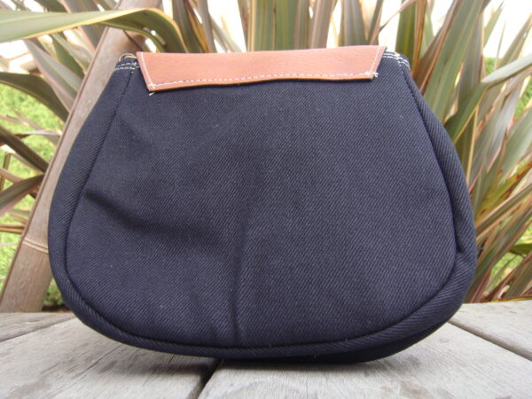 Sac à main en tissu & simili cuir – Image 3