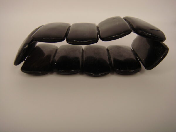 Bracelet élastique en corne naturelle – Image 5