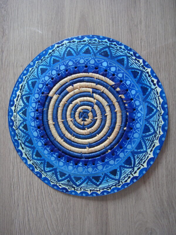 Dessous de plat rond métal galvanisé – Image 4