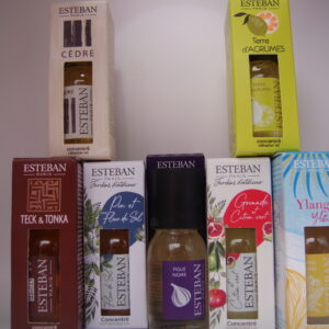 Concentré de parfum, marque française Esteban