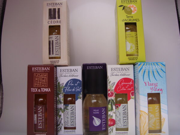 Concentré de parfum, marque française Esteban