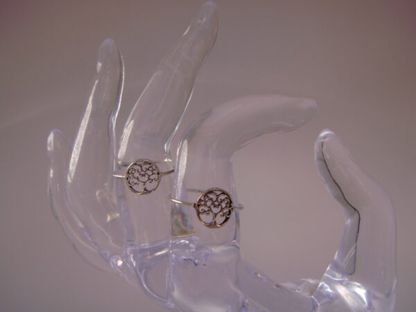 Bague argent motif Baobab Arbre de vie – Image 2