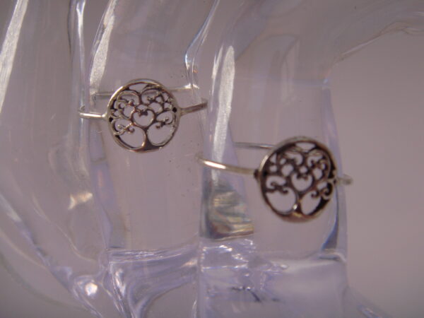 Bague argent motif Baobab Arbre de vie – Image 5