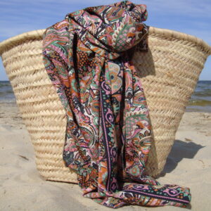 Foulard tissu traditionnel indien