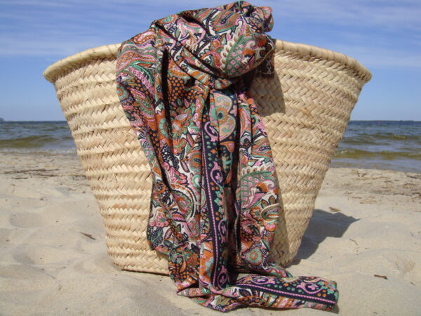 Foulard tissu traditionnel indien