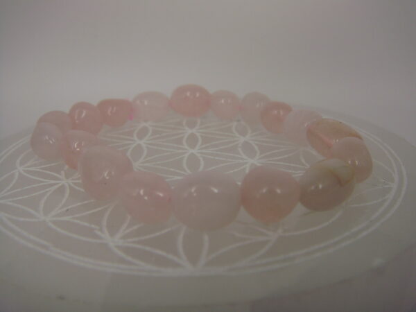 Bracelet élastique en pierre naturelle gros grains – Image 6