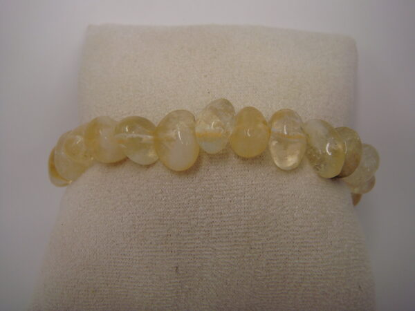 Bracelet élastique en pierre naturelle gros grains – Image 20