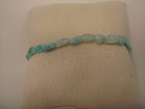 Bracelet élastique en pierre naturelle en grains – Image 7