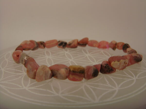 Bracelet élastique en pierre naturelle en grains – Image 16