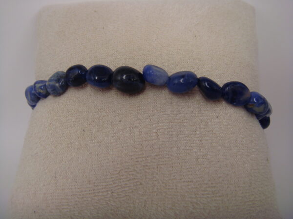 Bracelet élastique en pierre naturelle en grains – Image 19