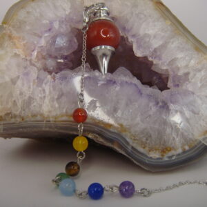 Pendule sphérique 7 chakras