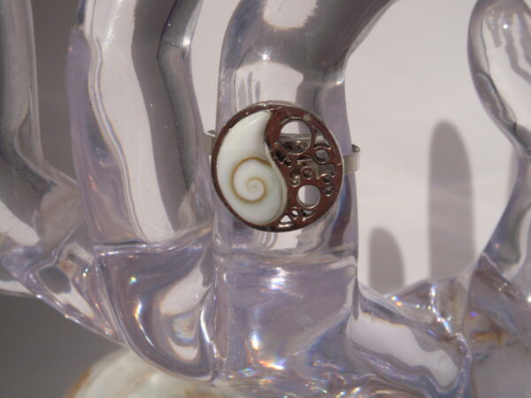 Bague argent 925 Oeil de Sainte Lucie – Image 6
