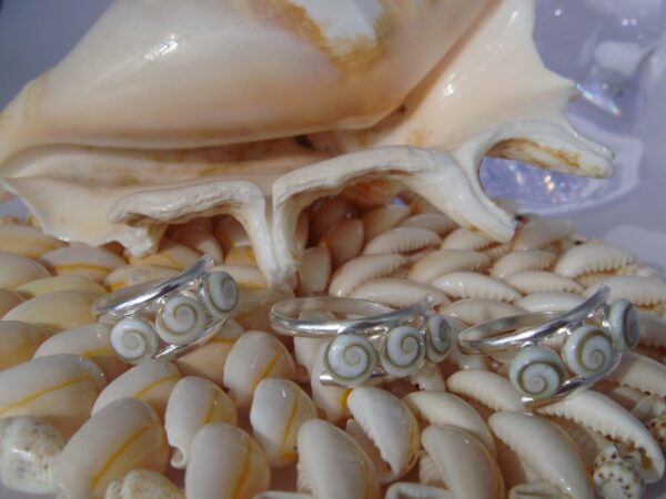 Bague argent 925 Oeil de Sainte Lucie