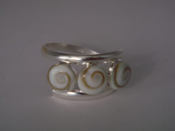 Bague argent 925 Oeil de Sainte Lucie – Image 3