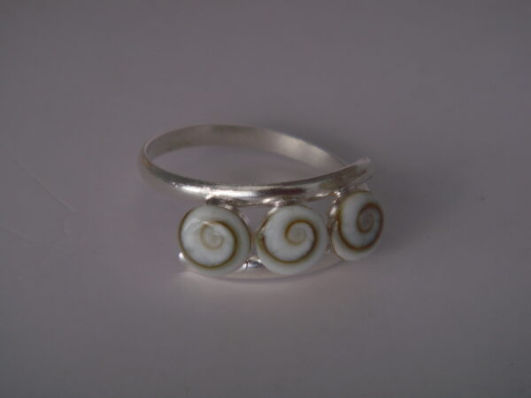 Bague argent 925 Oeil de Sainte Lucie – Image 4