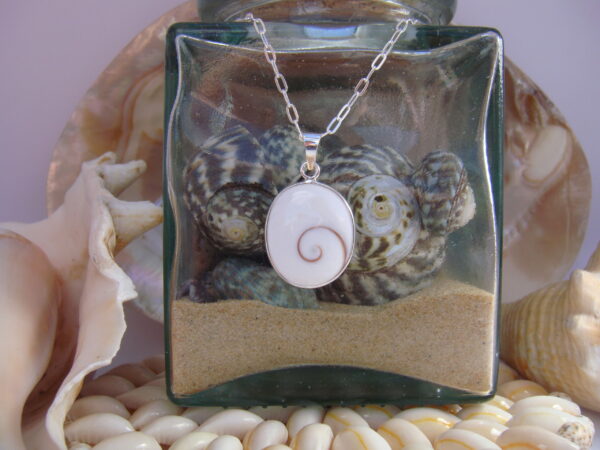 Pendentif argent Œil de Sainte Lucie – Image 2