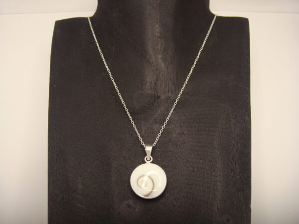 Pendentif argent Œil de Sainte Lucie – Image 5