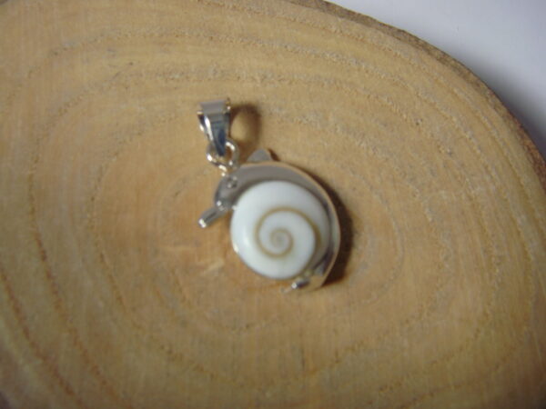 Pendentif argent Œil de Sainte Lucie – Image 4