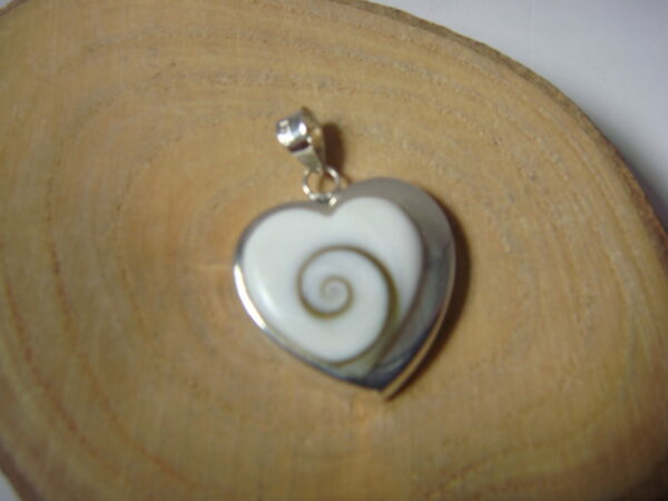 Pendentif argent Œil de Sainte Lucie – Image 2